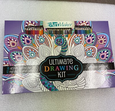 Art Maker Ultimate Drawing Kit -- NEW