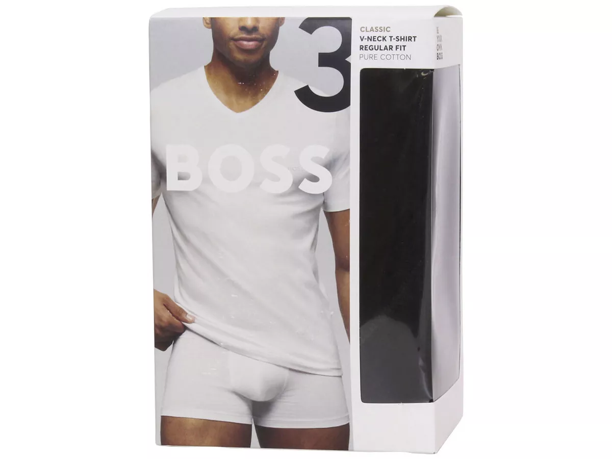 Hugo boss 3 pack v neck top
