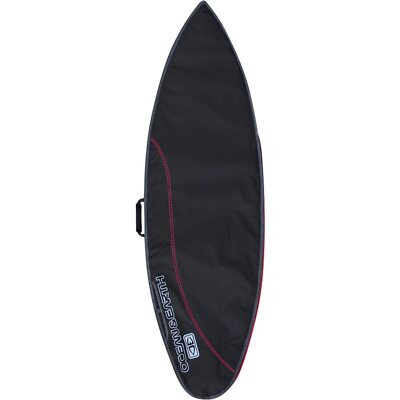 Ocean & Earth Compact Day Black/Red Shortboard Board Bag Fits Board 22.5'' x 5'8''