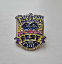 New Pokémon Go Fest New York City 2024 Pin Badge Sealed Pokemon UK Seller