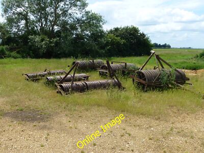Foto 12x8 Gangrollen auf Boon's Farm in der Nähe von Manea Purls Bridge c2014