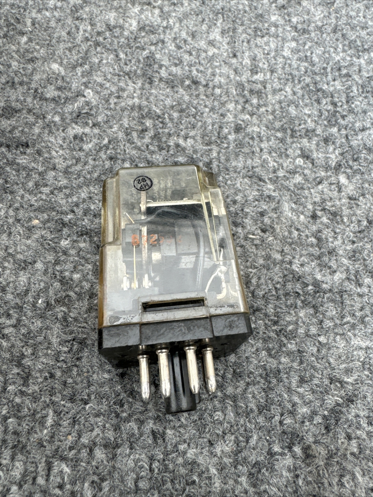 Lot Of 5 - Dayton 1A484E 12VDC 8 Pin 10A General Purpose Relay Socket Mounted