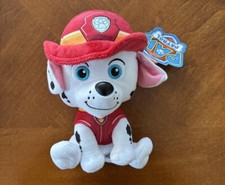 Nickelodeon PAW Patrol Plush Stuffed Dog MARSHALL 8" Tall