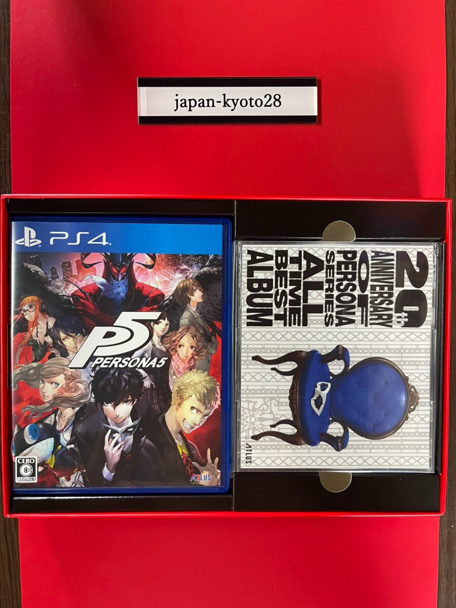 Persona 5 20th Anniversary Edition Treasure BOX PS4 Atlus