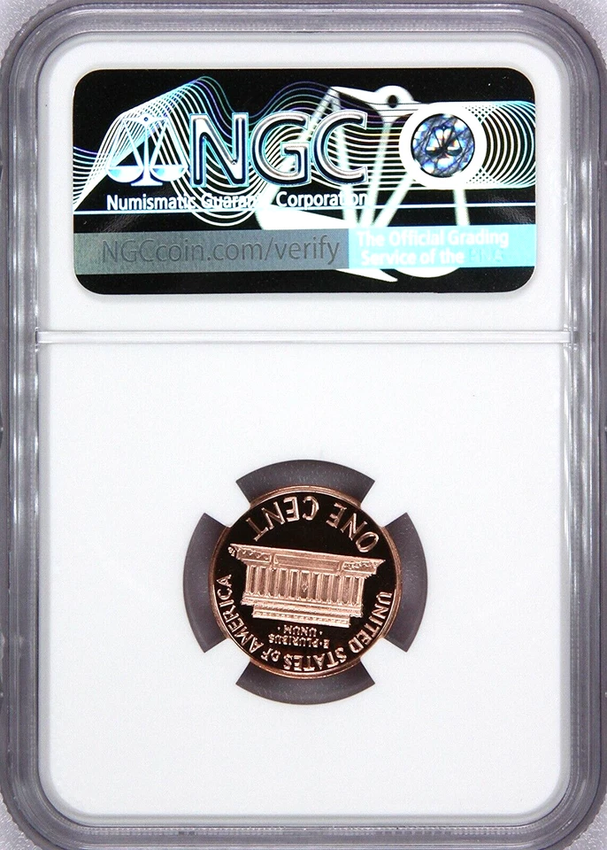 1990-S Lincoln Cent Graded PF69RD Ultra Cameo by NGC - Image 2 of 4