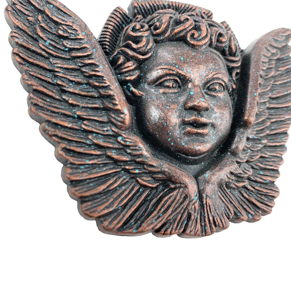 Washed Up Hollywood Angel Metal Belt Buckle Grunge Skull Punk Biker - Image 2 of 4