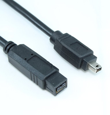 15ft  9 Pin to 4 Pin Firewire-800/400 Bilingual Cable