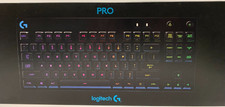 LOGITECH PRO TENKEYLESS MECHANICAL GAMING KEYBOARD Y-U0031 WITH BOX USED