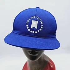 Loyal Nine Cocktails '47 Era Adjustable Blue Cap Hat  Adjustable 
