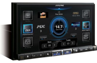 Alpine iLX-507 7'' Car Stereo with Wireless Apple CarPlay & Android Auto