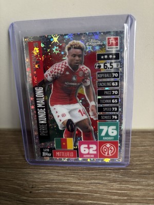 Topps Match Attax Chrome Bundesliga 20/21 #128 Pierre Kunde Malong X-Factor