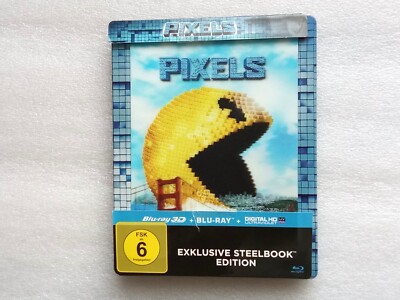 Pixels in 3D - Steelbook - Blu-ray 3D + Blu-ray