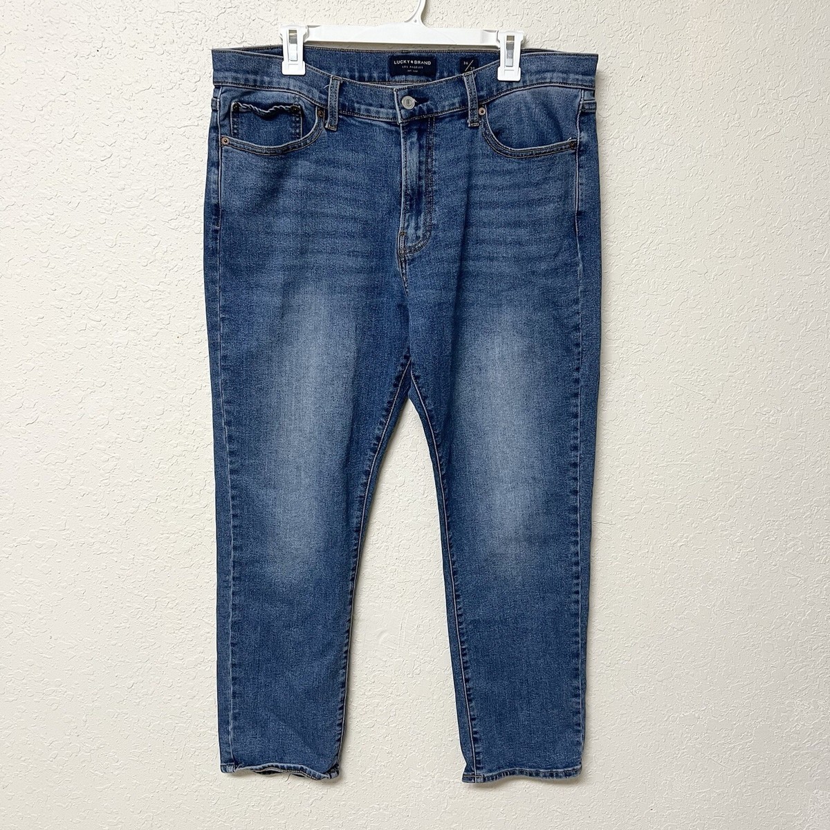Pantolon Jean Pl Lucky Brand 410 Athletic Slim Fit Mens Denim Blue