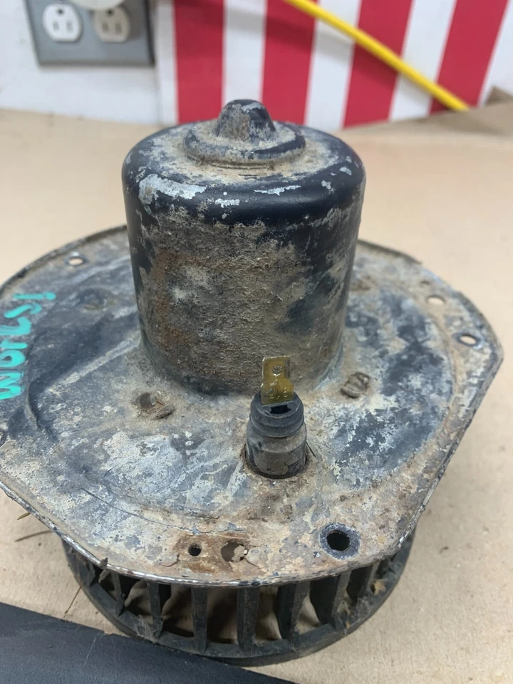 Chevrolet GMC K10 1981 1987 1986 1989 K30 K20 CALENTADOR VENTILADOR VENTILADOR MOTOR FUNCIONA Foto 4 de 4