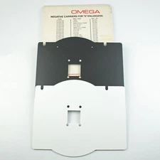 Omega 126/Instamatic-Format Glassless Negative Carrier for "D" Series Enlargers