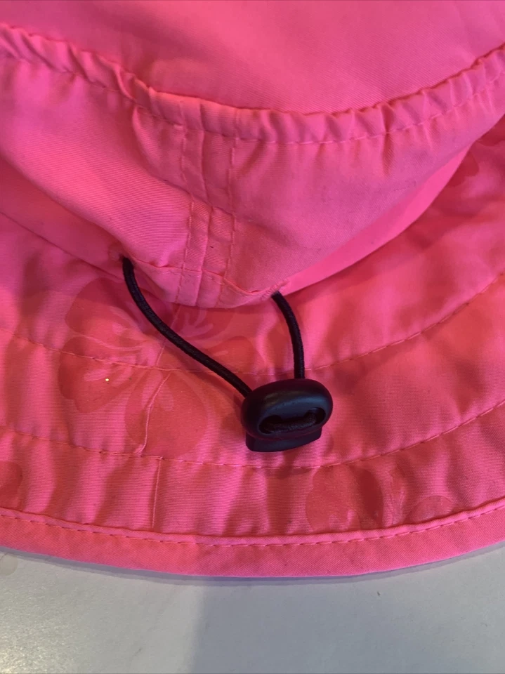 Zona de Protección Solar Niñas Niños Niños Safari Sombrero Talla Única Edades 3-10 Rosa Foto 3 de 4