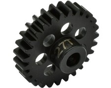 Hot Racing NSG27M1 27t Steel Mod 1 Pinion Gear 5mm