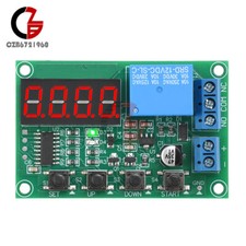 DC12V/24V 10A Cycle On/off Timer Delay Switch 4-Digit Digital Time Relay Module
