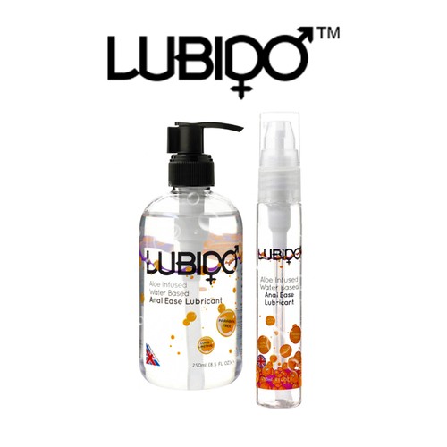 Lubido Anal Sex Lube Antibacterial Lubricant Aloe Vera Better Anal Sex