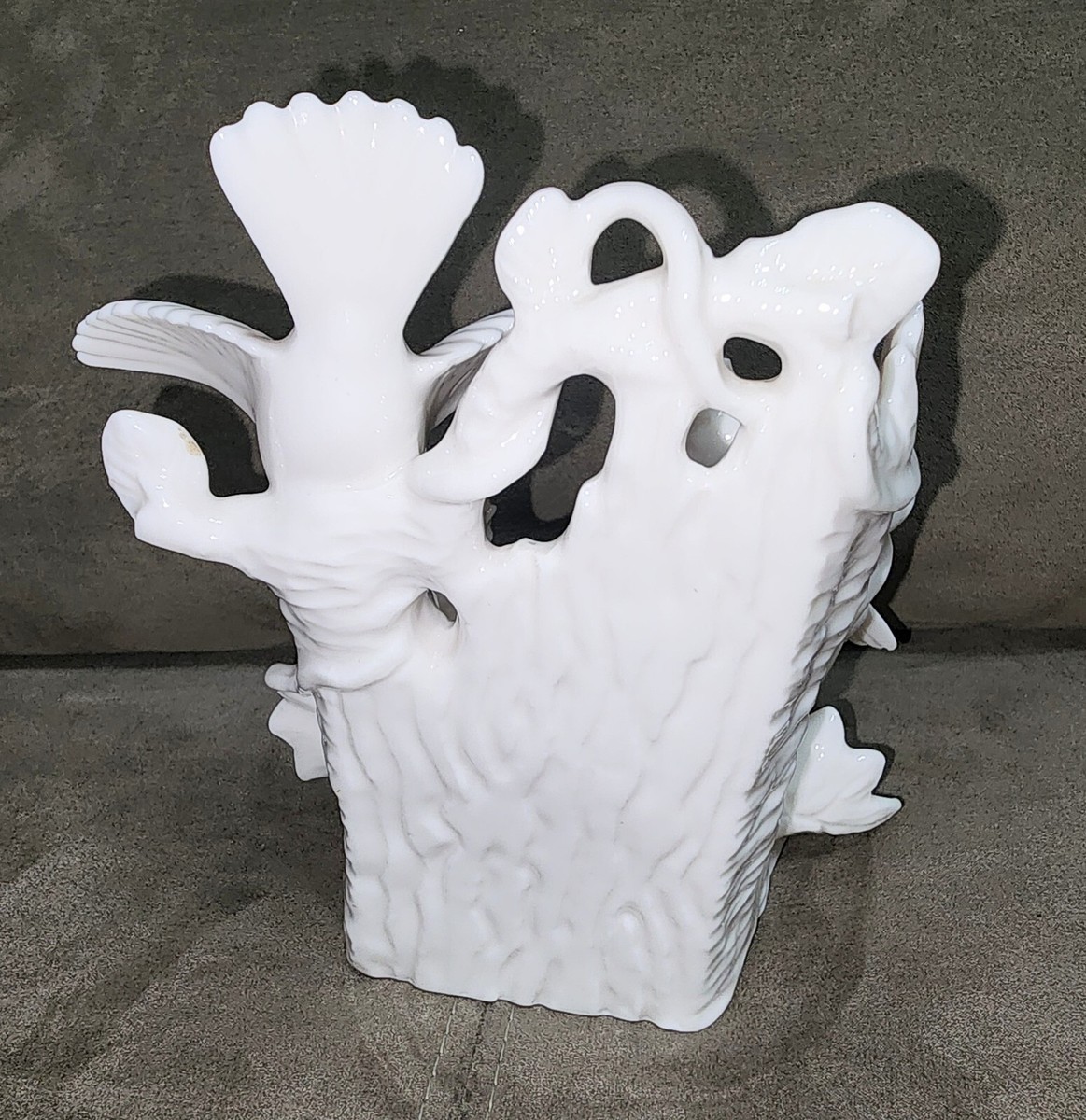 Vintage Porcelain Bird Planter 6281 Japan White Home Decor | eBay