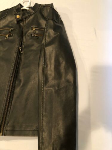 CHAQUETA DE CUERO AMERICAN RAG POLIURETANO (XL) NUEVA SIN ETIQUETAS - Imagen 2 de 5