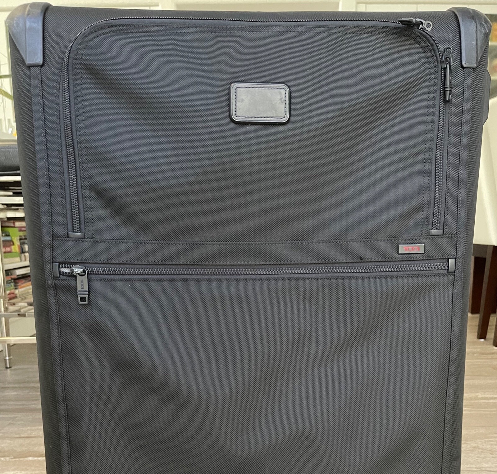 LUGGADGE Tumi 30" Suitcase Black 4 Spinner Wheel Packing Travel Extended trip eBay