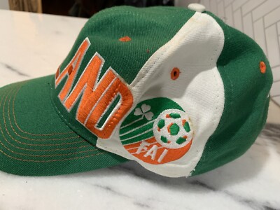 Ireland Vintage adidas Soccer FAI Football Association  Vintage Adidas Ireland Soccer FAI Embroidered Snapback Cap Hat main image 0