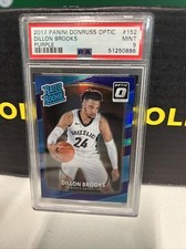 2017-18 Donruss Optic Dillon Brooks Purple Prizm Rookie RC #152 PSA 9 C3