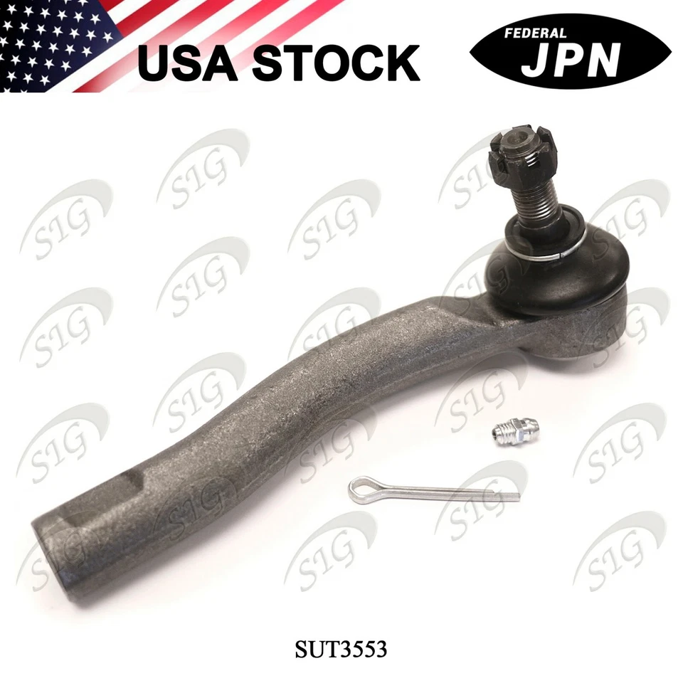 Left & Right Outer Tie Rod Ends for Toyota Prius 2001-2003 2Pc - Image 3 of 4