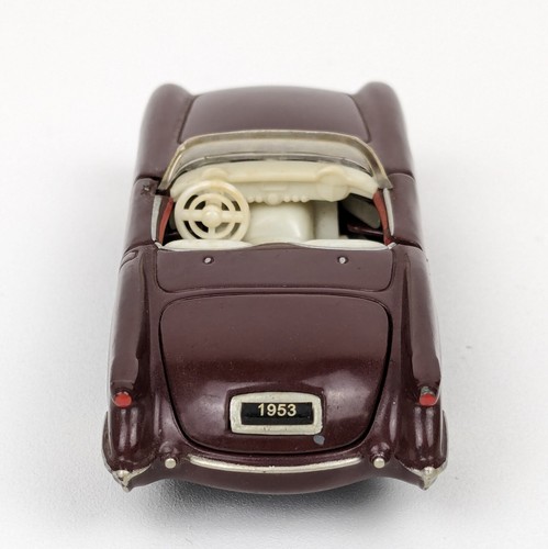 1997 Road Champs 1953 Chevrolet Corvette Die-Cast Car Brown 1:43 Model - Picture 8 of 11