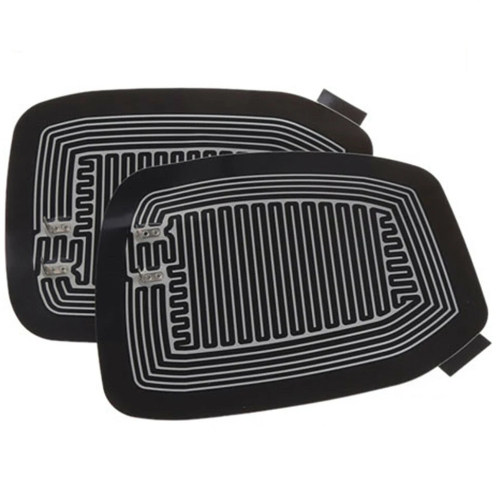 Car Side Mirror Glass Heater Pad Quick Warm Heating Defogger Rain Evaporator 12V - Image 4 of 4