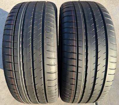 4X NEW Michelin Pilot Sport EV T0 Tesla X Foam Tires 2X 265/45R20
