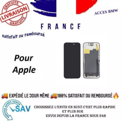 Écran LCD IPhone 15 – LTPS Noir – Neuf – Remplacement
