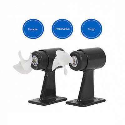 For DIY RC ROV Robot Bait Boat 12V Underwater Thruster Motor 3-blades Propeller