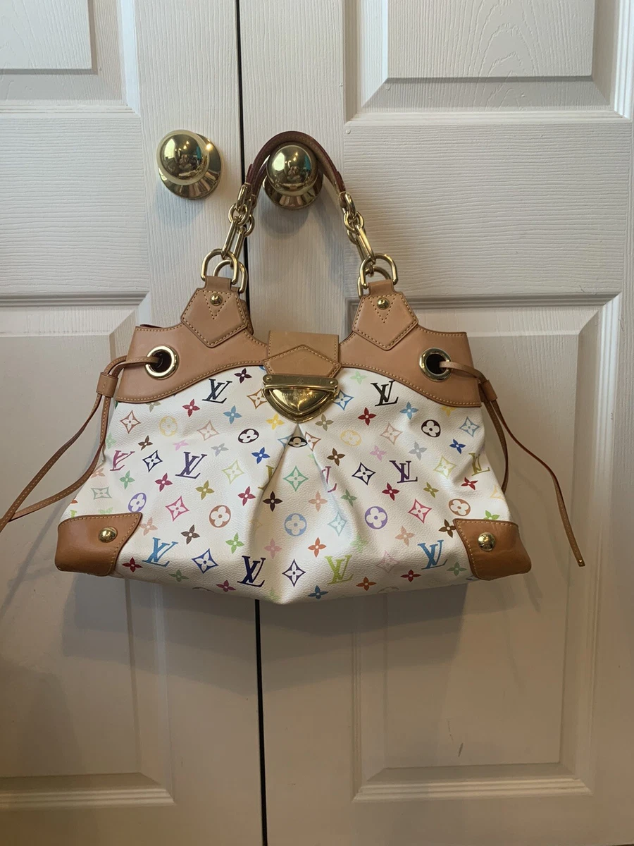 Louis Vuitton White Multicolor Ursula