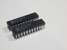 MMI SN74LS469NS 24 PIN NARROW DIP IC SYN POSITIVE EDGE 8 BIT - LOT OF 2 IC'S