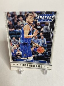 2018-19 Panini Threads - Floor Generals #2 Luka Doncic (RC)