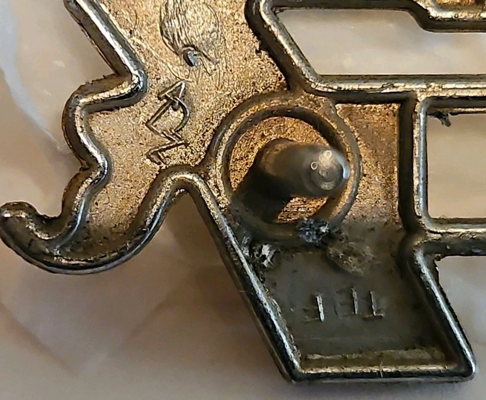 Mercury Cougar 1974 1975 pilar de techo XR7 emblema placa de nombre insignia D4WB-16B114-BA Foto 4 de 4