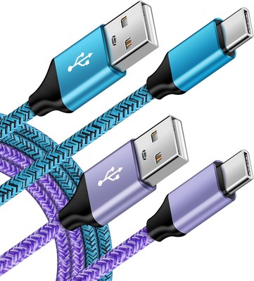 USB Type C Charger Cable 3FT 2 Pack for iPhone 16e 16 Pro Max 16 Plus 16 