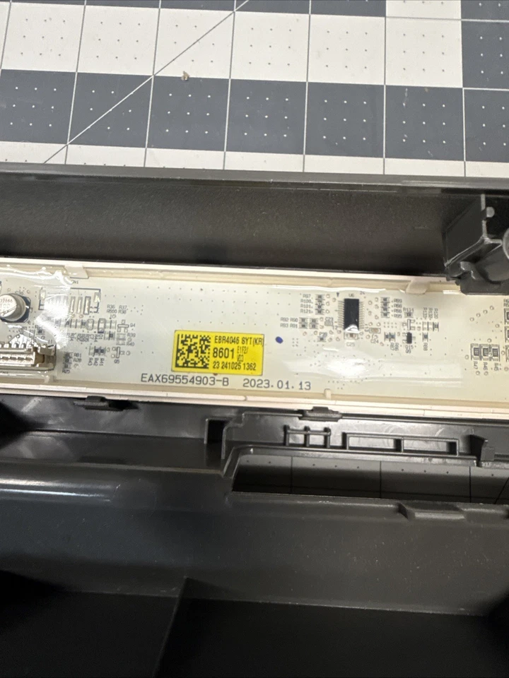 Lavavajillas LG EAX69554903-B placa y panel LDFC2423V/W/B, de lavavajillas nuevo Foto 3 de 3