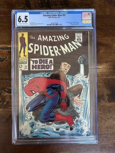 The Amazing Spider-Man #52 CGC 6.5 Marvel Comics 1967 1st App Joe Robertson