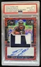 2022 Panini One Dameon Pierce RC Red Precision Rookie Patch Auto #/25 PSA 10 9