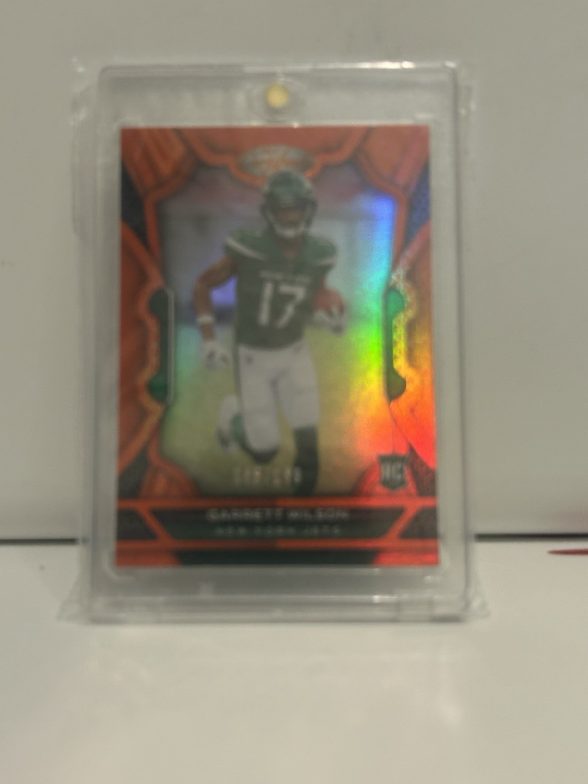 2022 Panini Certified - Rookies Garrett Wilson #111 Mirror Orange /149 (RC)