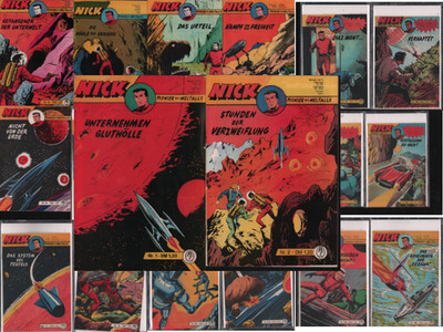 Nick - Pionier des Weltalls (Melzer) (Melzer, 1976) Nr.1-20 komplett Z1 (B27)