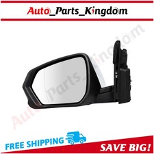 For 2018-2021 Chevrolet Equinox Chrome Manual Fold Mirror Driver Side Left