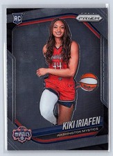 2025 Panini Prizm Kiki Iriafen #149 Rookie RC Base Mystics (489U)