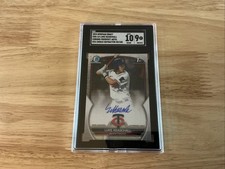 2023 Bowman Draft Luke Keaschall Chrome Auto HTA Choice Refractor 1st #/150