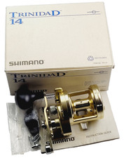 Shimano Trinidad 14 Gold Original Model Boxed Japan in Box Saltwater Reel TN14