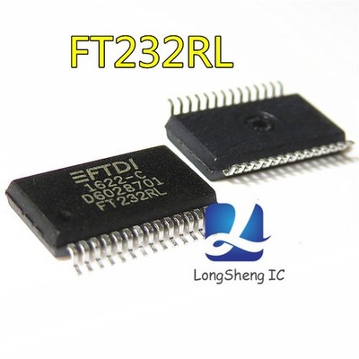 1pcs FT232RL SSOP-28 USB   IC USB to Serial UART Enhanced IC new *vy