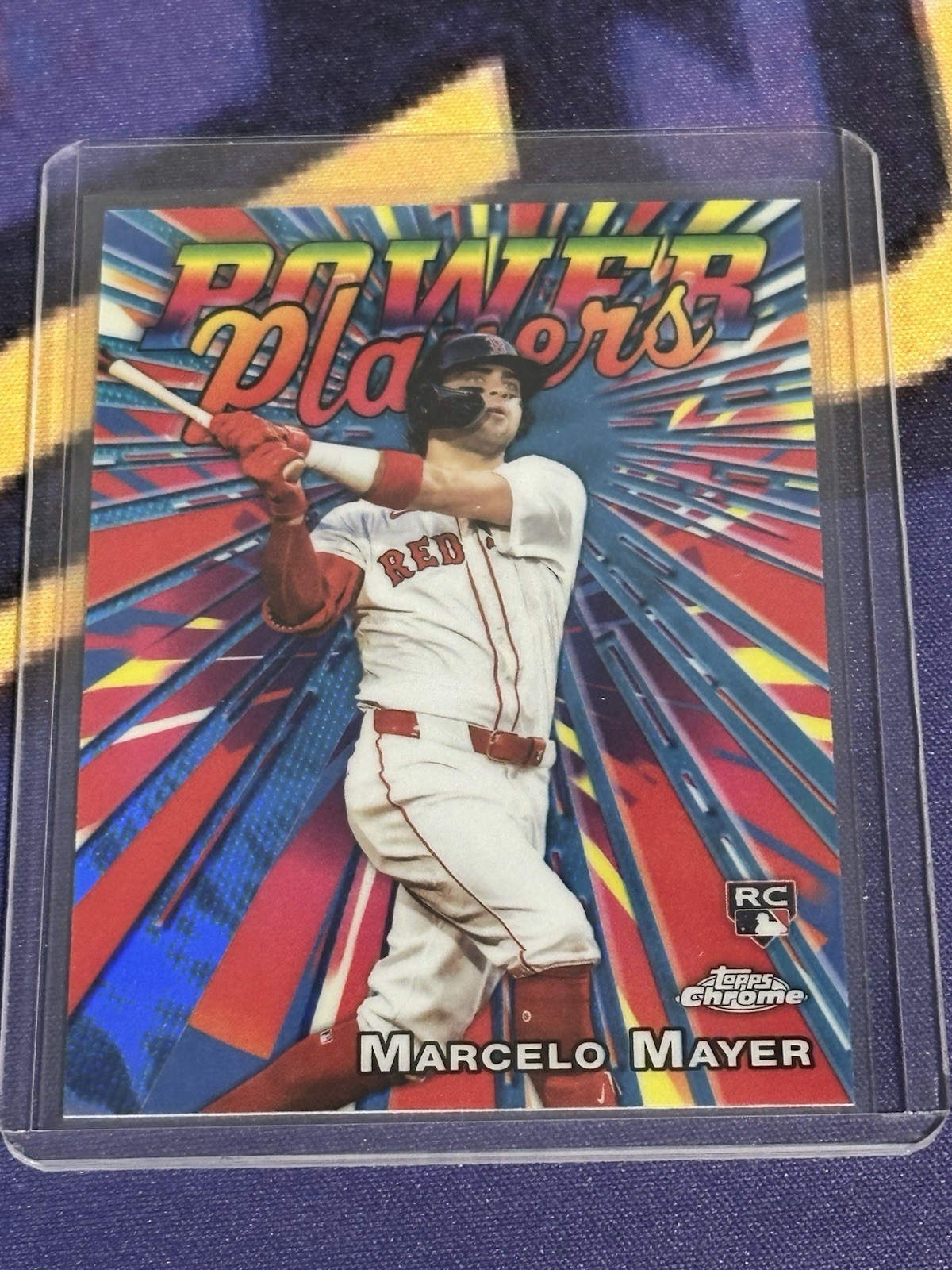 2025 Topps Chrome Update Marcelo Mayer Power Players Rookie